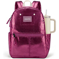 Sac à dos étanche à fermeture éclair pour étudiants, grande capacité, léger, pour ordinateur portable, idéal pour l'école et la mode, vente en gros