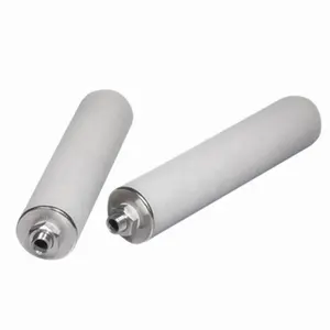 [Ts Filter] 0.2 0.45 1 5 Micron Titanium Gesinterd Filter Cartridge Voor Bier/Wijn/Gas/stoom Met Hoge Temperatuur En Druk