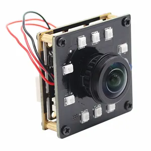 ELP-minicámara de vídeo infrarroja para Raspberry Pi, Webcam de alta resolución de 120fps, UVC, CMOS, OV2710, gran angular