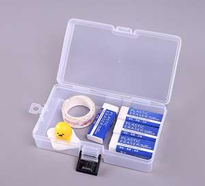 Boîte de rangement en plastique transparent 24 cellules, pour organisateur de pilules, bijoux, étui de maquillage, <span class=keywords><strong>conteneur</strong></span> artisanal - Product Image 4