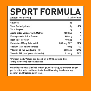 OEM Package Vitamin B6 B12 Acv <b>Gummy</b> Organic Slimming Products Daily Support Digestive System Apple Cider Vinegar Gummies <b>Candy</b> - Product Image 6