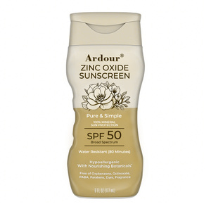 ครีมกันแดดที่บริสุทธิ์และเรียบง่ายครีมกันแดดสเปกตรัม SPF 50กับซิงค์ออกไซด์ - Product Image 3