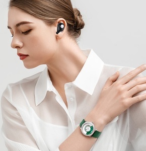 Mini casque Bluetooth noir JI002, écouteurs sans fil pour appels et musique - Product Image 1