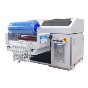 UV printer small flat crystal label transfer printing sticker PET film coated adhesive DIY phone case making printing machine
