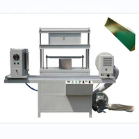Machine à estamper à chaud en feuille d'or pour cartes de visite de 300 mm d'épaisseur, machine à dorure des bords du papier, machine à polir et à dorure des bords des livres