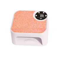 288W SUN BT-9 Séchage Rapide Bling Lampe À Ongles Sèche Machine Gel Polonais UV Led Portable Lampe À Ongles avec Couleur Diamant Strass