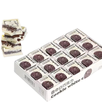Poudre de chocolat au lait noir et blanc, durée de conservation de 12 mois, snacks chinois, bonbons, fournisseur en gros, exportation de Chine