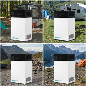 Portable 1000Wh <b>Solar</b> Power Station Generator 2000W MPPT <b>Charging</b> Wireless <b>Charging</b> for Home Outdoor Emergency Backup Camping Po - Product Image 4