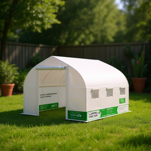 Mini serre de jardin portable avec structure en PVC pour usage extérieur - Product Image 2