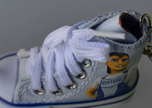 Porte-clés personnalisé avec logo CMYK, chaussures en toile <span class=keywords><strong>Converse</strong></span>, baskets, cadeau - Product Image 6