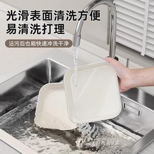 Assiette carrée pour restes, de qualité alimentaire, pour les fêtes, vaisselle haut de gamme, design uni - Product Image 2