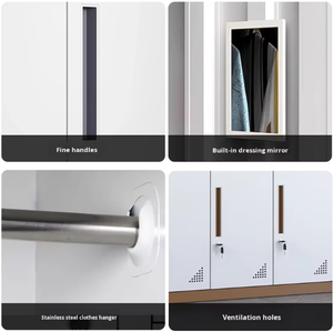 Armoires spéciales pour dossiers en acier, verre et métal avec étagères réglables, grande capacité <span class=keywords><strong>de</strong></span> stockage <span class=keywords><strong>de</strong></span> documents <span class=keywords><strong>de</strong></span> <span class=keywords><strong>bureau</strong></span> - Product Image 5