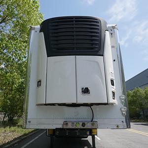 45 pies <span class=keywords><strong>3</strong></span> <span class=keywords><strong>ejes</strong></span> transporte de alimentos frescos refrigerador refrigerado semirremolque con suspensión neumática - Product Image 4