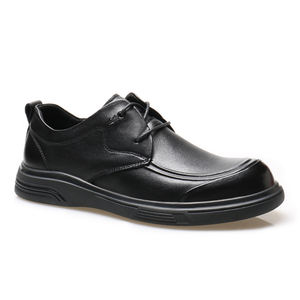 Nouvelles Chaussures Habillées Homme 2024 à Enfiler, Type Richelieu, en Cuir Classique, Idéales pour Affaires et Mariages - Product Image 1