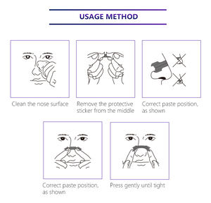 Tiras para la nariz Productos chinos Cinta para la nariz Producto de venta Anti Ronflement Respirar Tiras nasales derechas - Product Image 6