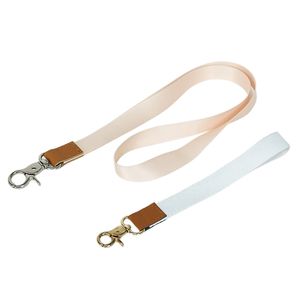 Hot Sale Wholesale Popular Screen Printing Personalised <b>Polyester</b> Sublimation Smooth <b>Lanyard</b> With Logo Custom ID Card Badge - Product Image 1