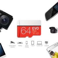 Carte mémoire Sam Sung EVO Plus 4 Go 8 Go 16 Go 32 Go 64 Go 128 Go 256 Go 512 Go U3 TF pour ampoule, téléphone portable, caméra vidéo 4K HD