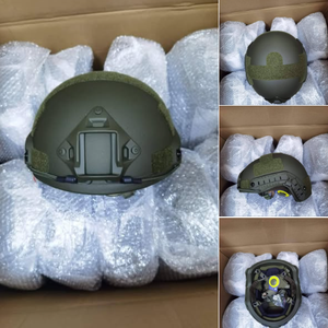 マルチカラーPE FASTヘルメットMICH IIIA 3Aタクティカルヘルメット（フェイスシールド付き）アラミドSF防弾タクティカルヘルメット - Product Image 5