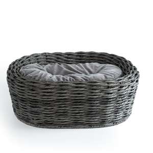 Maßgefertigtes Indoor-Hundebett aus Rattan, Komfortables Umweltfreundliches Weidenbett für Katzen und Haustiere - Product Image 4