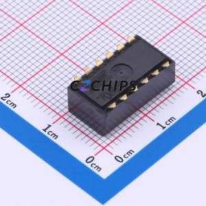 DSPV06LSGET DIP Switch SMD-12P,9x16.6mm Switch Piano Key Single Pole Single Throw 6 Gull Wing Type - Product Image 2