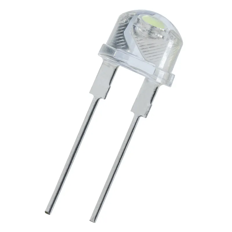 Round Head Straw Hat Led Diodes Water Clear Lens 5MM 8MM 10MM Straw Hat Dip Led