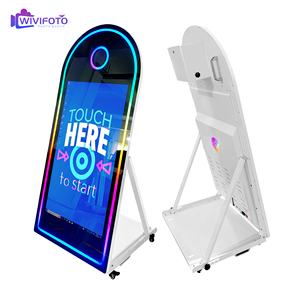 Alquiler de Cabinas Fotográficas, Cabina Fotográfica con Marco de Espejo LED Mágico de Alta Calidad, Cabina Fotográfica con Pantalla Táctil - Product Image 3