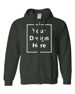 Manufacturer Custom Printing Logo 300g Custom <b>Hoodie</b> Kangaroo Pocket High Quality Cotton Fashion Zipper <b>Hoodie</b> - Product Image 4