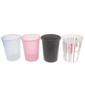 Quà Tặng Thức Ăn Cho Chó Thực Phẩm Trong Suốt PP 500Ml Cốc Đo Độ Phân Giải Tùy Chỉnh Không Có Tay Cầm Có Nắp Cho Mèo - Product Image 2