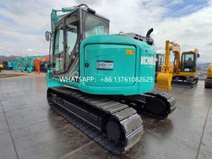Excavatrice sur chenilles KOBELCO SK125 d'occasion en bon état avec godet d'excavatrice en stock - Product Image 4