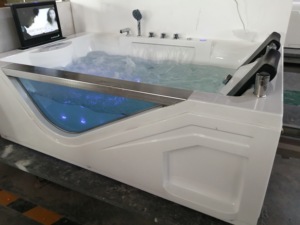 Jacuzzi Moderno para Adultos, Bañera de Hidromasaje y Sauna, Acrílico Puro con Televisor, Jacuzzi a <span class=keywords><strong>Precio</strong></span> Económico para 2 Personas - Product Image 3