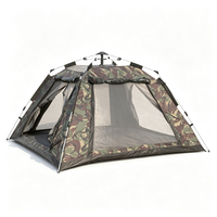 Tente pop-up extérieure personnalisable pour 3-4 personnes, abri de chasse imperméable, protection solaire, pliable, portable, pour plage, pique-nique, camping