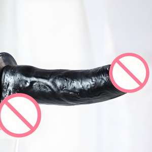 4mm 5mm Kalınlığında Siyah Sahte <span class=keywords><strong>Penis</strong></span> Gerçek Organ Taklidi Çubuk Şeklinde Mastürbatör Orgazm Uyarıcı Oyuncaklar - Product Image 5