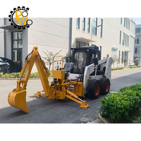 Rétrocaveuse universelle à attache rapide PW de 8 pieds de profondeur maximale pour les séries Bobcat S650 T770, outil d'attache pour chargeuse compacte