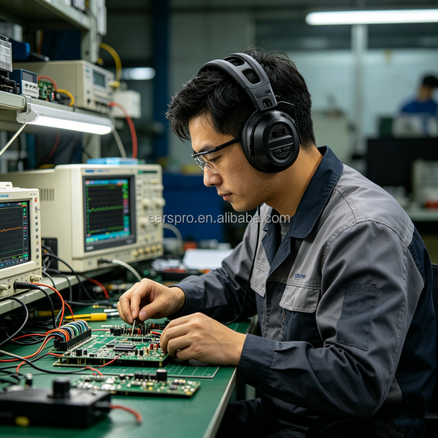 HiFi Bluetooth Hearing Protection Earmuffs CE Certified 26dB Noise Cancelling Rechargeable Electronic Headphones for Industrial
