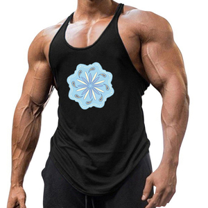 Débardeur sans manches pour hommes, grande taille, à imprimé personnalisé, vêtements De sport, Fitness musculaire - Product Image 2