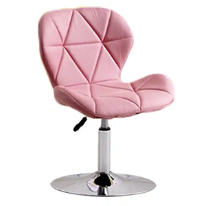 Banco rojo para desayunadorレッドベンチ朝食コーナースツール調節可能なリフトPUレザースイベルパブバーチェア、シェルバック付き - Product Image 6