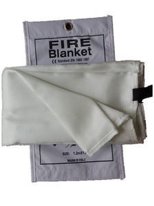 1M * 1M <span class=keywords><strong>EN</strong></span> 1869消防玻璃纤维紧急安全防火毯厨房或医院用防火毯 - Product Image 4