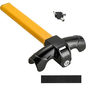 Antivol de volant FLKQC, dispositif antivol pour voiture, verrou de volant rotatif de sécurité automobile, excellent dissuasif pour volant de voiture - Product Image 1