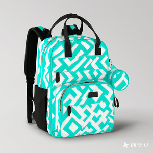 Muestra Gratuita, Mochila Personalizada para Mujer, Envío Directo, Bolso Maternal Plegable con Cuna, Mochila para Bebé, Bolso de Pañales, Cambiador - Product Image 2