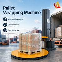 Machine d'emballage de palettes électrique à commande PLC, entièrement automatique, à moteur, longue durée de vie, pour l'industrie agroalimentaire, directement de l'usine