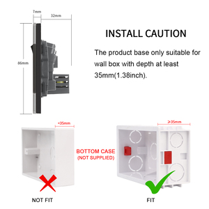 Bingoelec UK Standard <strong>USB</strong> Type <strong>C</strong> Electric Button <strong>Switch</strong> Wall Socket 13A Power Outlet - Product Image 6