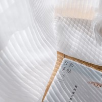 Innermor 2022 Style moderne rideau transparent blanc rayé persienne Tulle pour salon fenêtres nouveau produit
