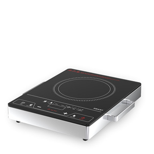 Placa de Inducción de 30 Pulgadas y 2 Quemadores Recién Lanzada, de Acero Inoxidable, con Panel Táctil de Control y Energía Solar, 2000W, Portátil - Product Image 4