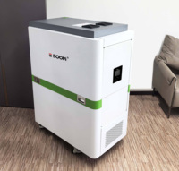 Baterai Penyimpanan Energi Rumah 60kWh LiFePO4 Baterai Surya Sistem Penyimpanan Daya Terpasang di Dinding untuk Hunian 8000 Siklus OEM ODM