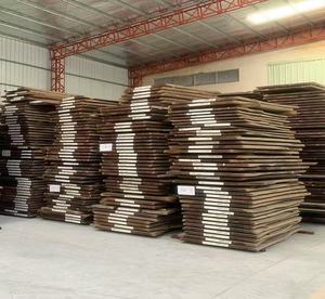 Gỗ tấm bàn ăn thiết lập nguyên sống cạnh tấm gỗ tự nhiên sàn gỗ cho nhà hàng lớn nội thất hội nghị hàng đầu - Product Image 4