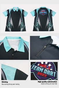 Wholesale Breathable Quick Dry 100% Polyester <strong>Darts</strong> Jersey Sublimation Men Polo <strong>t</strong> <strong>Shirt</strong> Custom Design <strong>Darts</strong> <strong>Shirts</strong> - Product Image 5