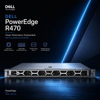 Serveur Dell PowerEdge R470 1U à succès : Xeon 6 6700E, 144 cœurs, performances évolutives, serveur hôte de virtualisation