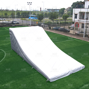 Rampa de Aterrizaje Inflable Crazy Fun para Deportes Extremos, PVC, para Bicicletas de Montaña, Certificación CE, Fácil Instalación - Product Image 6