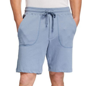 Gran oferta de pantalones cortos de verano para hombre, venta al por mayor, algodón, estilo informal, logotipo personalizado, decoración con cremallera, cierre de cordón, estampado de gimnasio - Product Image 1