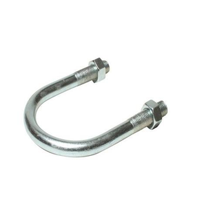 Abrazadera en U de Acero Galvanizado con Tuercas - Product Image 2